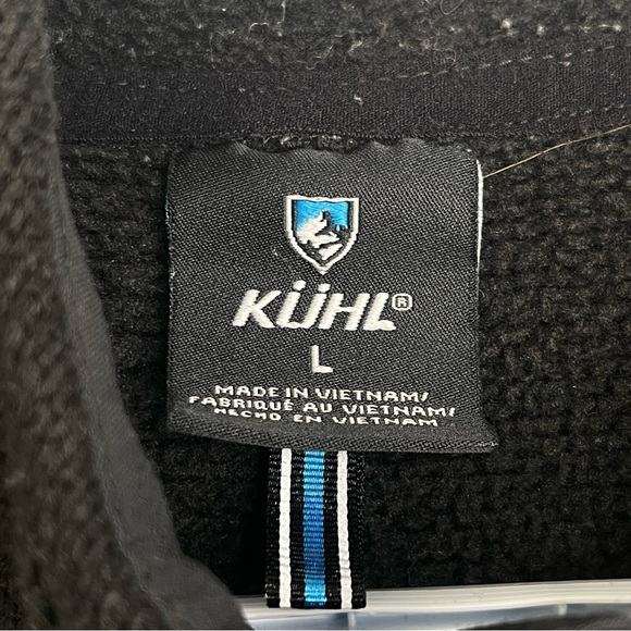 Kuhl Large Full Zip Long Sleeved Layers Hooded Sweater Size Large - Picture 10 of 12